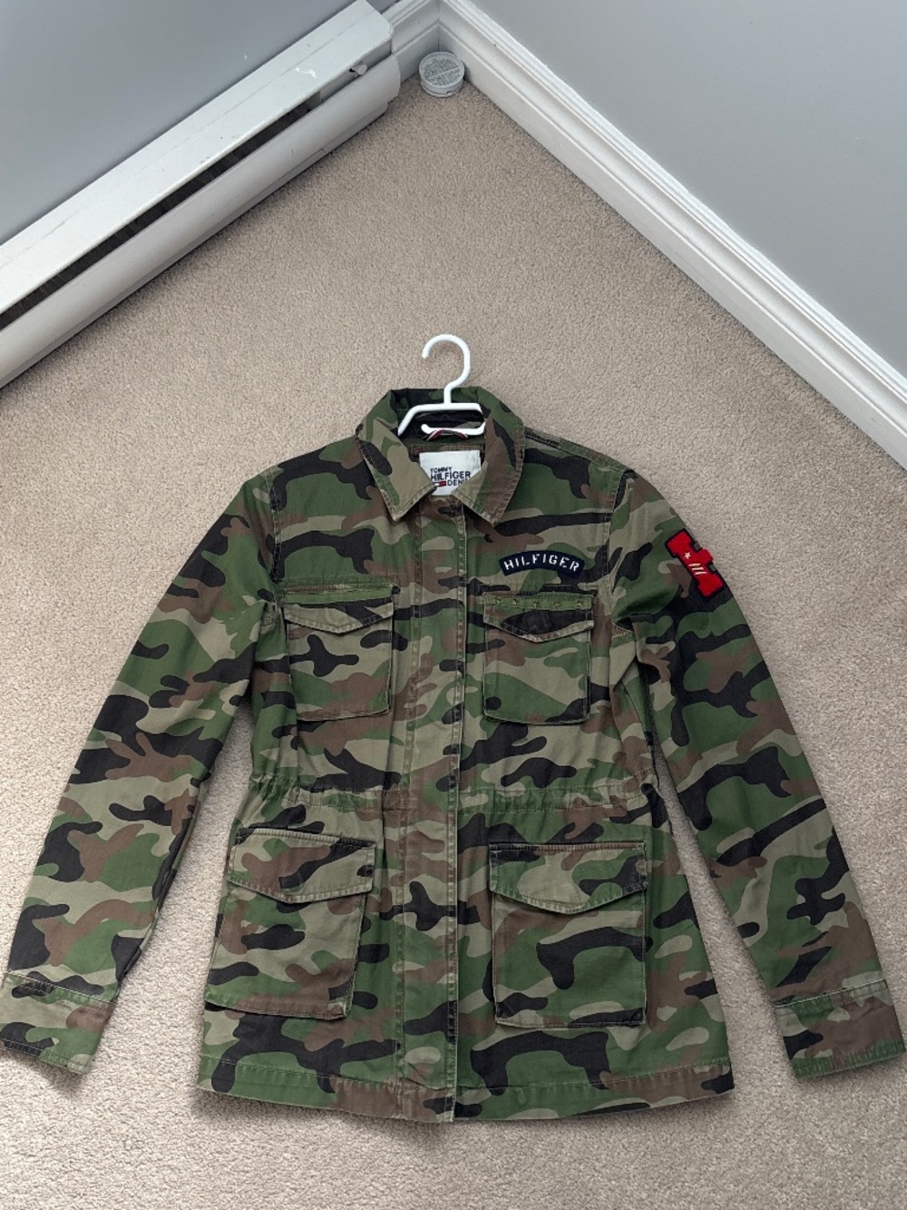 Hilfiger Camouflage Denim Jacket